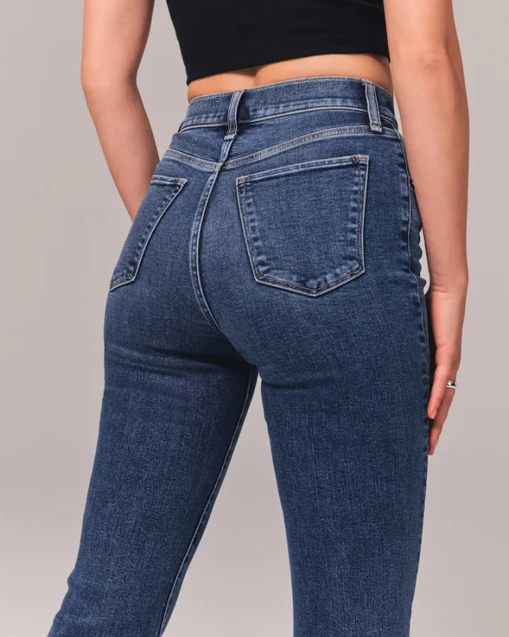 Ultra High Rise Stretch Flare Jean