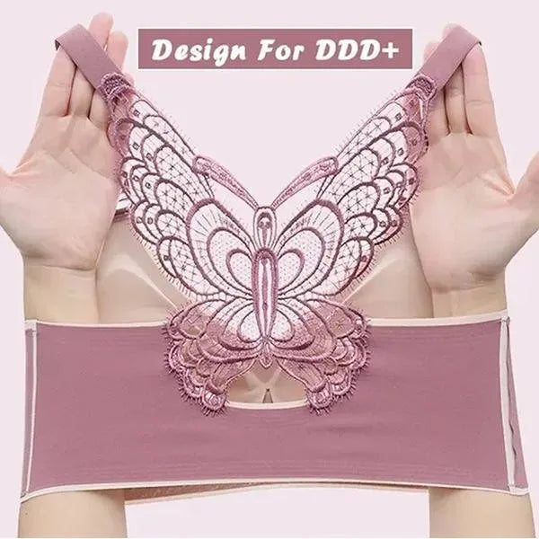 🎁Hot Sale 49% OFF⏳Butterfly Embroidery Wirefree Bra