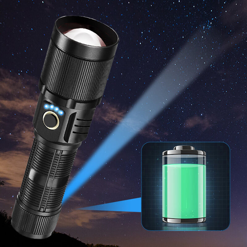 Ultra bright long-range high-power flashlight