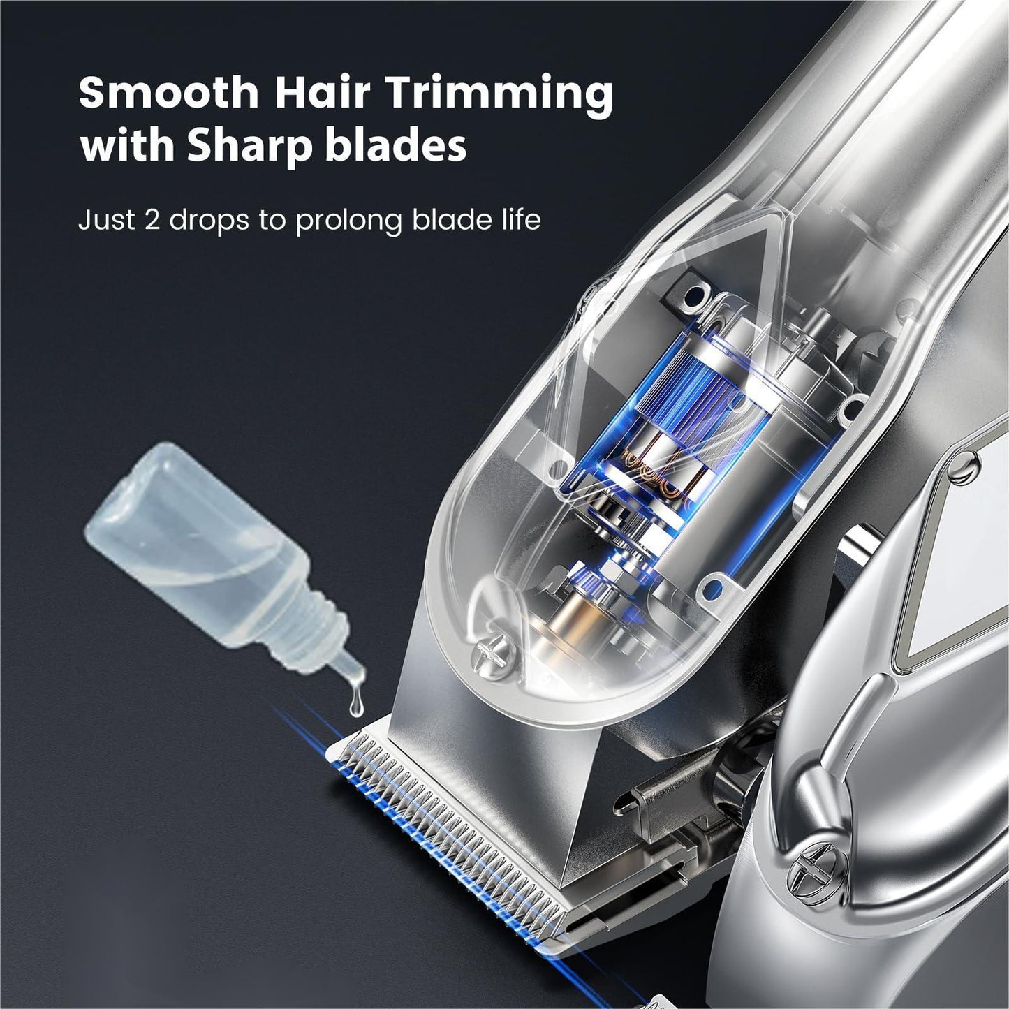 Best Gift - Cordless Hair Clippers Kit for Men