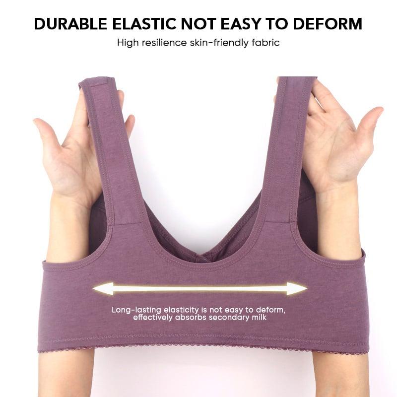 🔥Pay 1 Get 3(3packs)🔥Design for Senior Front Closure Cotton Bra-FREE SHIPPING