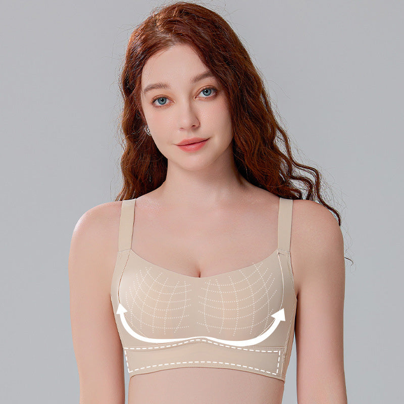 Wireless Non-marking Push-Up Bra with Plus Size （Great Sale⛄BUY 2 Get 10% OFF）