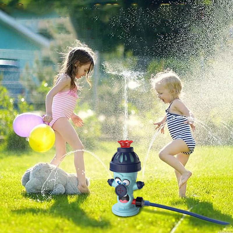 Outdoor Sprinkler Toy with Baseball Game Set for Kids