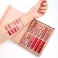 Set de regalo de 12 colores de lápiz labial líquido