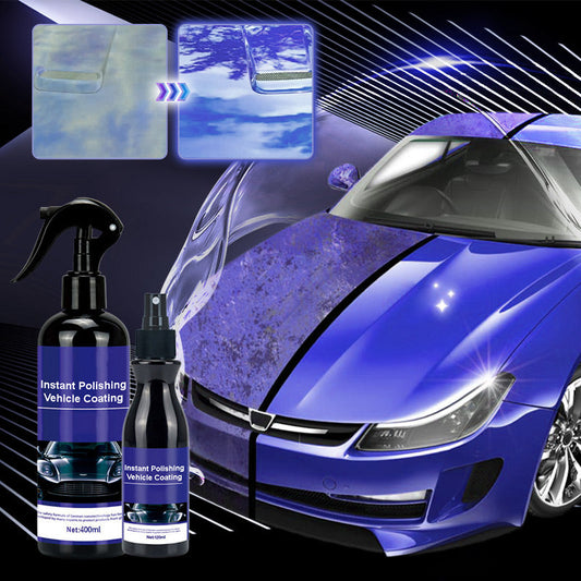🚗Instant Polishing Vehicle Coating – High-Gloss Finish, Water-Repellent & Scratch-Resistant✨