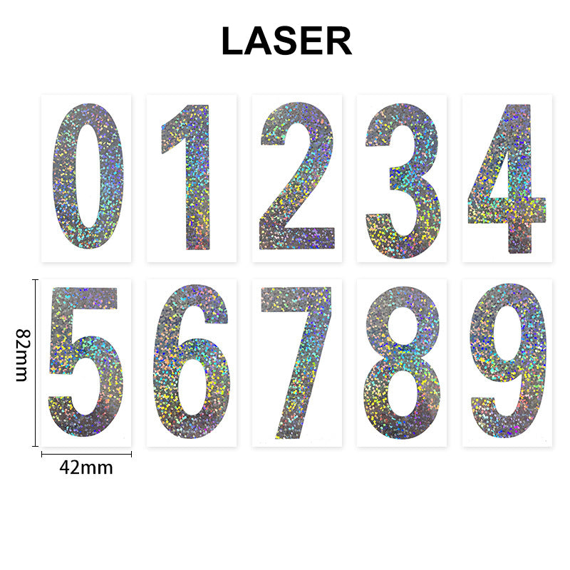 Highbrightness Waterproof Car Plate Sticker