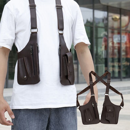 🔥Bolso táctico antirrobo con múltiples bolsillos y doble bandolera