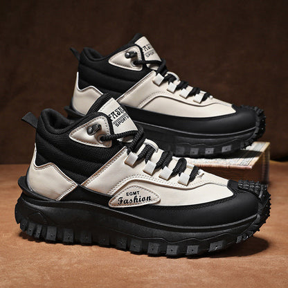 Bottes de randonnée rétro - Imperméables et adaptées à l'extérieur