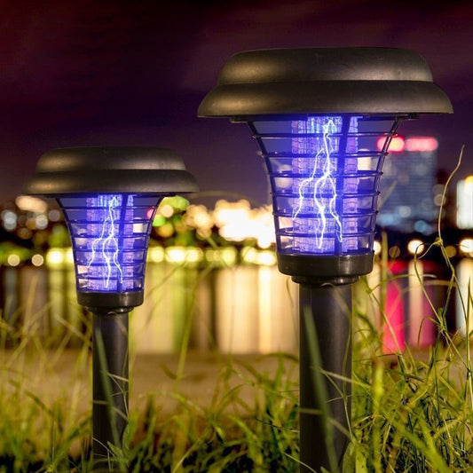 🌞🔥Solar-Insektenvernichter mit Erdspieß⏳