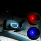 Solcelledrevet LED-blinklampe mot tyveri
