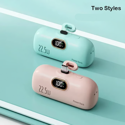 🔥Mini Carregador Portátil (Power Bank) de 5000 mAh para Celular