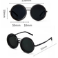 🔥🌞 Gafas de Sol Redondas Polarizadas con Tinte Ajustable – Estilo y Protección para Cada Momento 👓✨