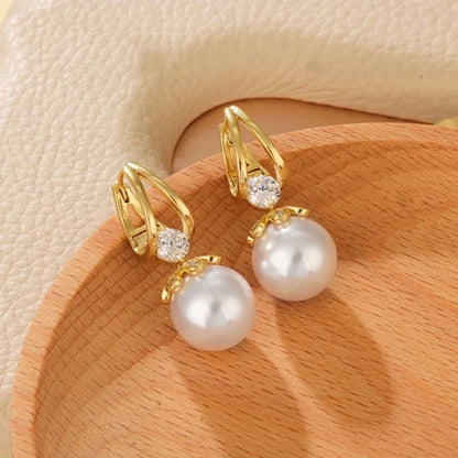 Brincos pendentes brilhantes para mulheres