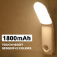 Luz noturna LED ajustável com suporte magnético