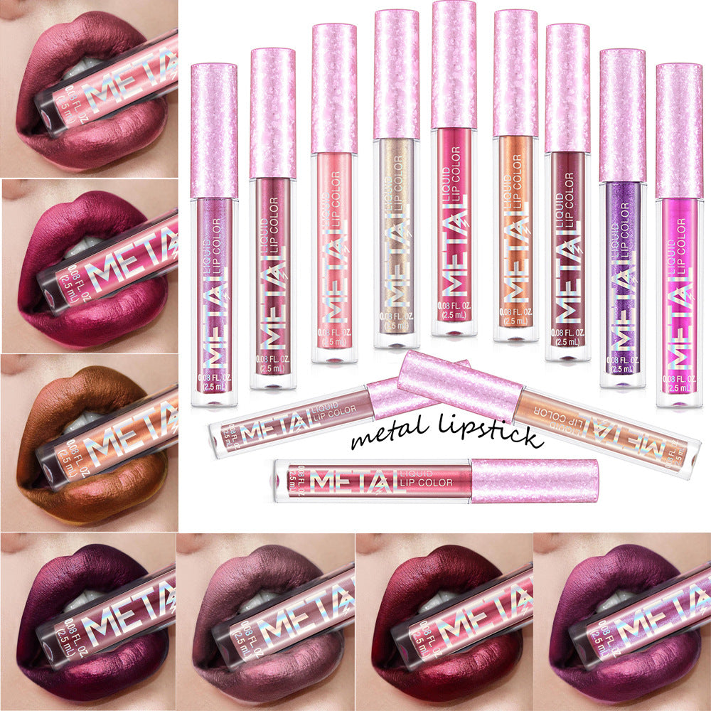 Shimmer Liquid Long-Lasting Lipstick