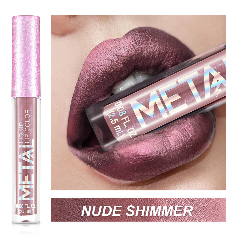 Shimmer Liquid Long-Lasting Lipstick