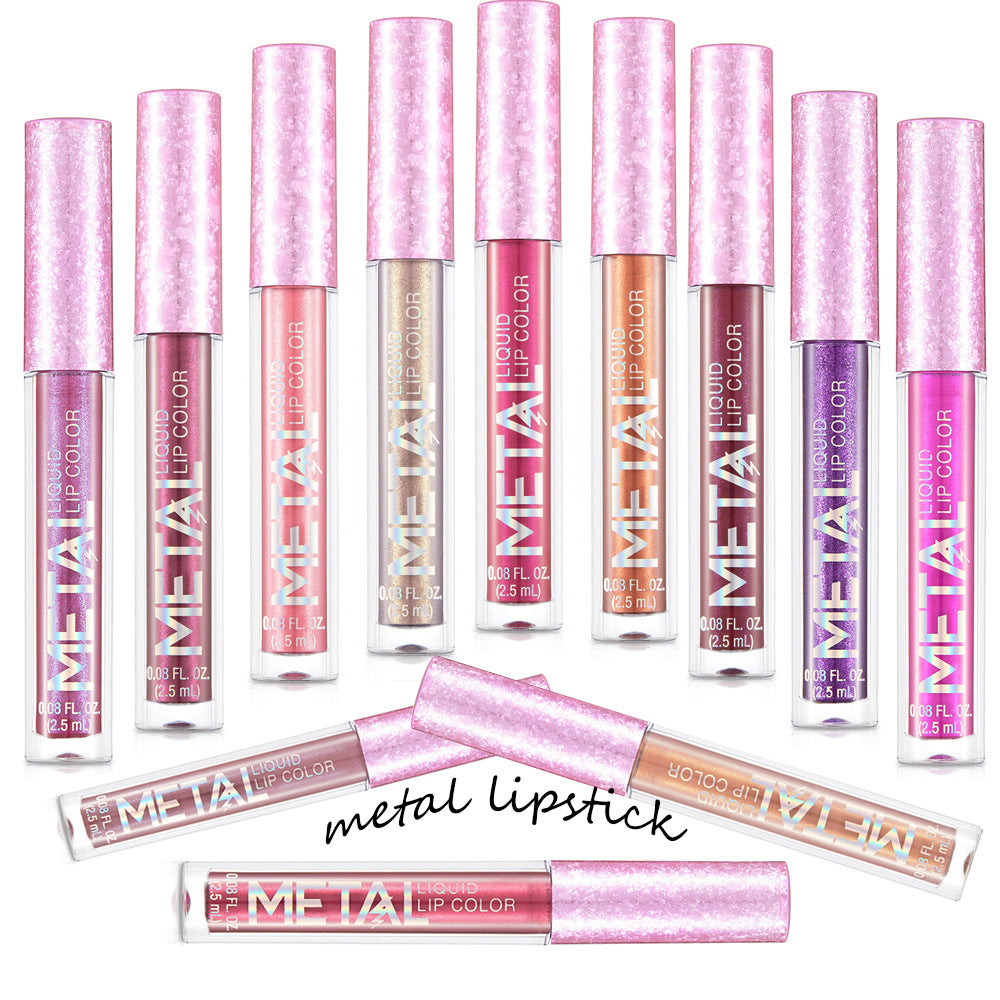 Shimmer Liquid Long-Lasting Lipstick