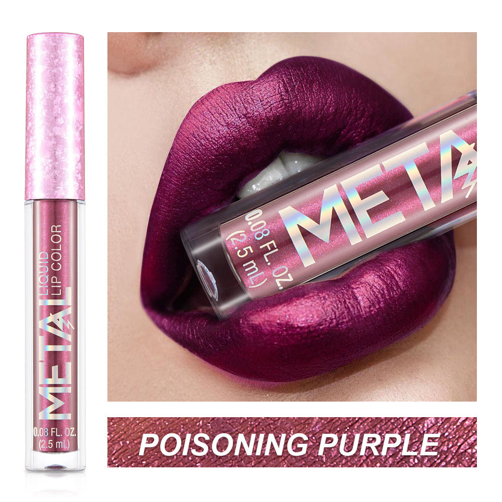 Shimmer Liquid Long-Lasting Lipstick