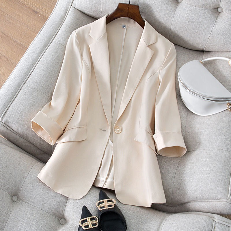 Slimming Tencel Suit Jacket