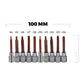 Hexagon twelve point screwdriver socket head