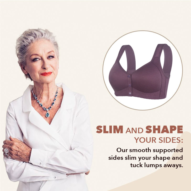 Comfortable & Convenient Front Button Bra