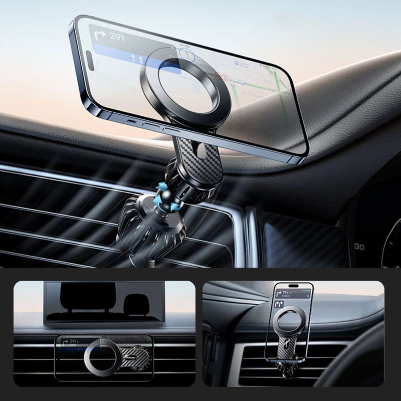 Strong magnetic suction car mobile phone holder