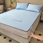 Ice Silk Cool Mattress Fitted Sheet 2-pcs Sets