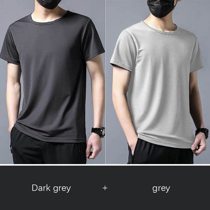 Quick drying ice mesh casual shirt