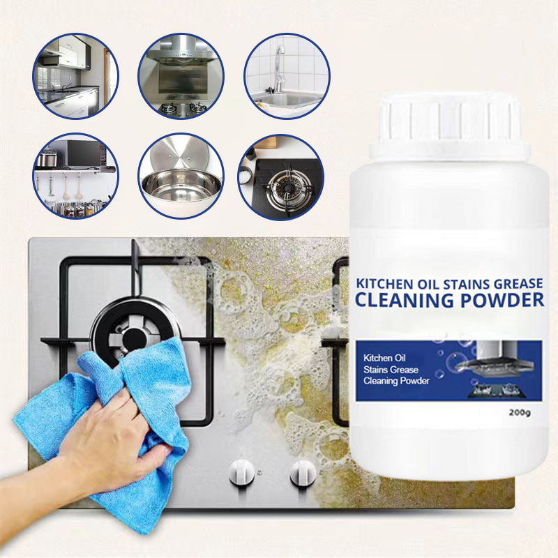 Kitchen Oil Stains Grease Cleaning Powder