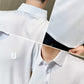 Men's Business Casual Solid Short Sleeve Lapel Shirt