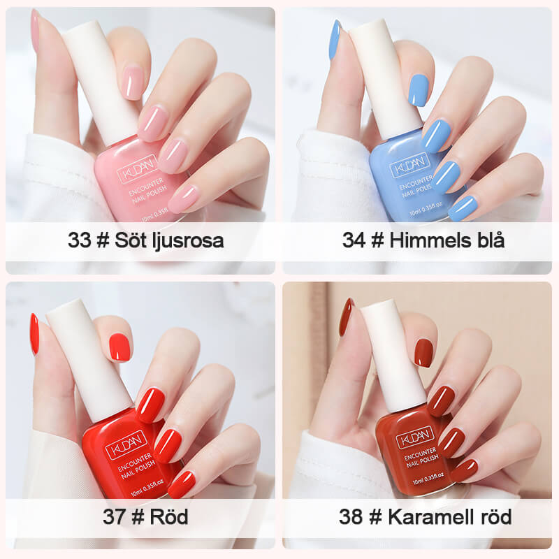 No-bake Peel-off Nail Polish