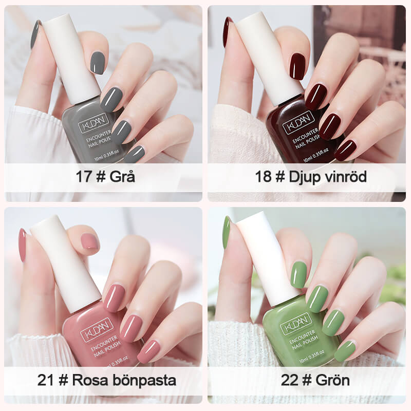 No-bake Peel-off Nail Polish