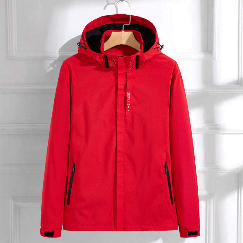 Lightweight Full-Zip Hooded Jacket