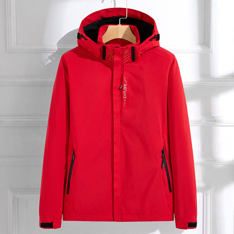 Lightweight Full-Zip Hooded Jacket