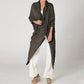 Linen Loose V Neck Top