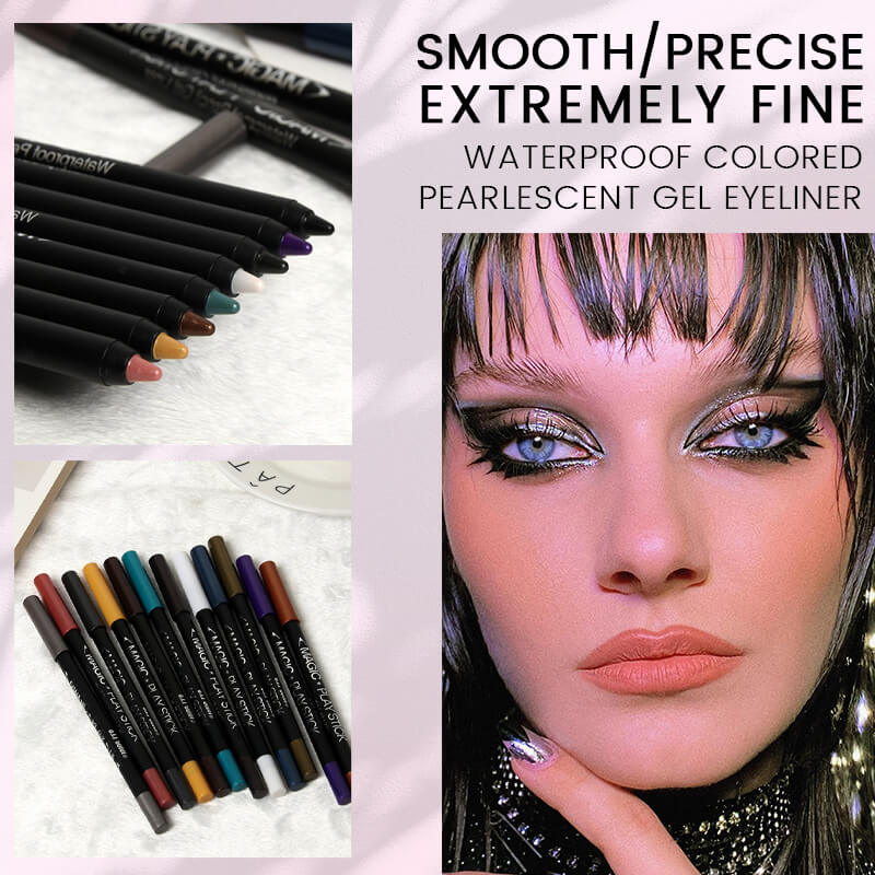 Waterproof Colored Pearlescent Gel Eyeliner