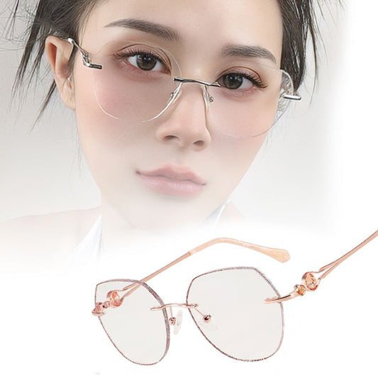 Pousbo® Fashionable Anti-blue Light Rimless Eyeglasses