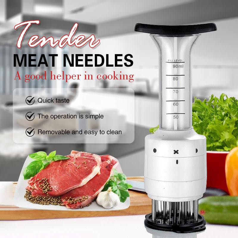 2 in 1 Flavor Enhancer Tenderizer & Injector Marinator（50% OFF）