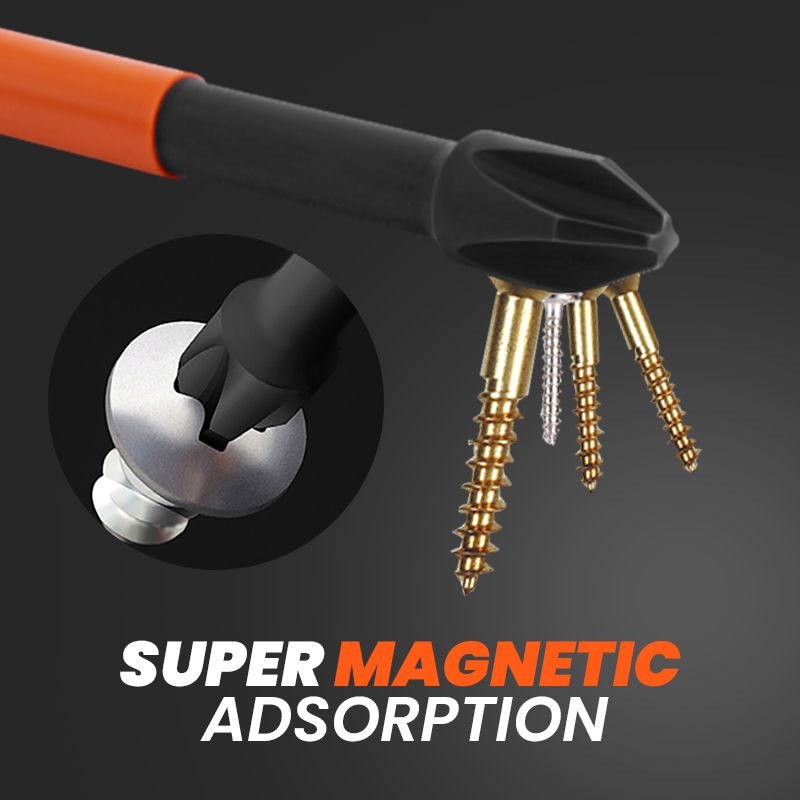 Pousbo® Magnetic Cross Impact Screwdriver Bits Set