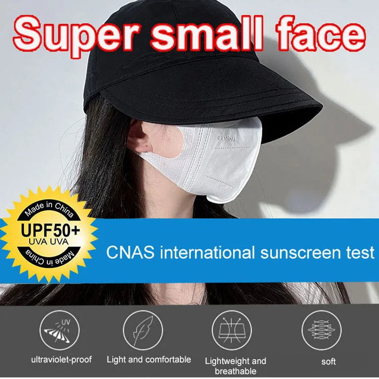 Bare Face Ultraviolet-proof Sunscreen Hat