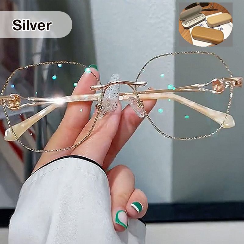 Pousbo® Fashionable Anti-blue Light Rimless Eyeglasses