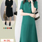 Short-sleeved Simple And Versatile Dress