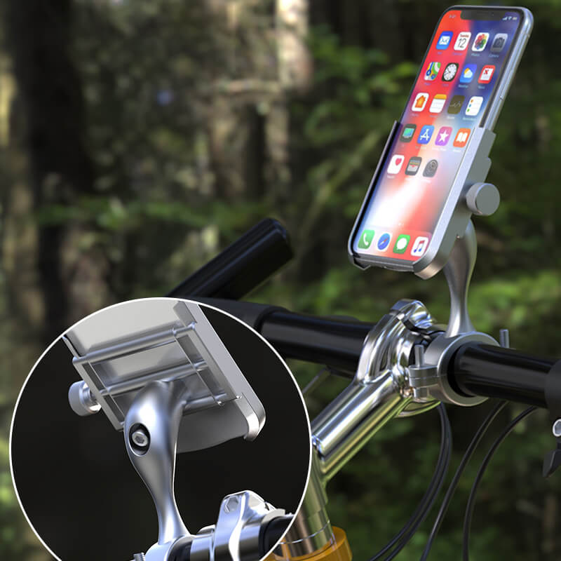 Bike Motorcycle Alloy Phone Holder