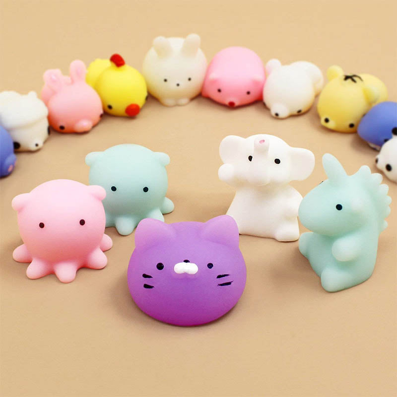 30/50Pcs Mochi Squishy Toys Bulk