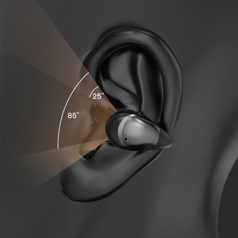 Wireless Ear Clip Bone Conduction Headphones