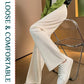 All-Match Ice Silk Ribbed Knit Pants