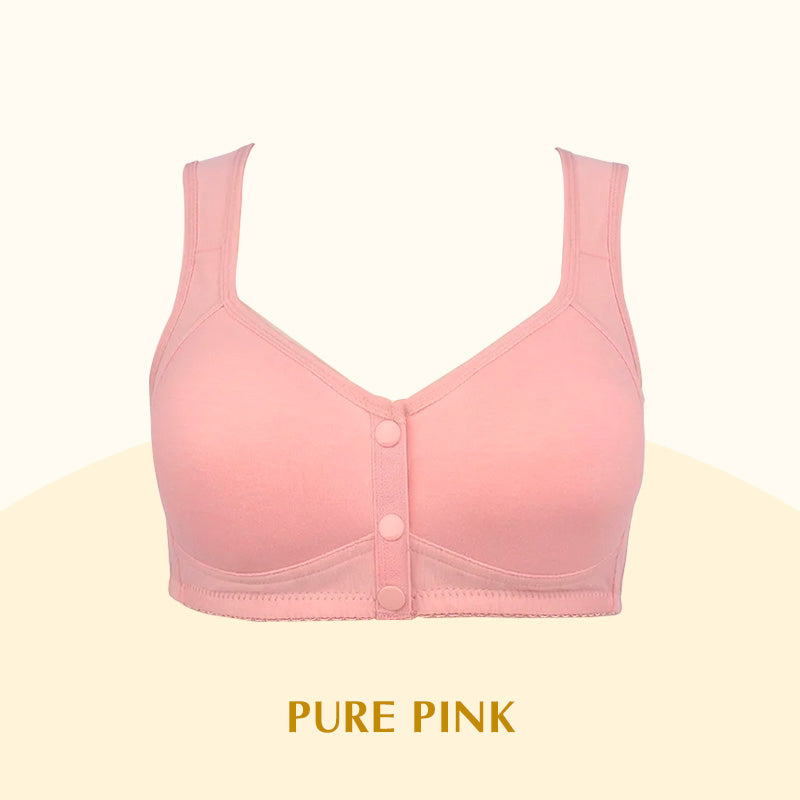 Comfortable & Convenient Front Button Bra