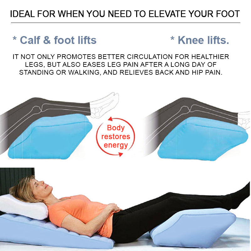 Inflatable Leg Lifting Pillow For Sleeping