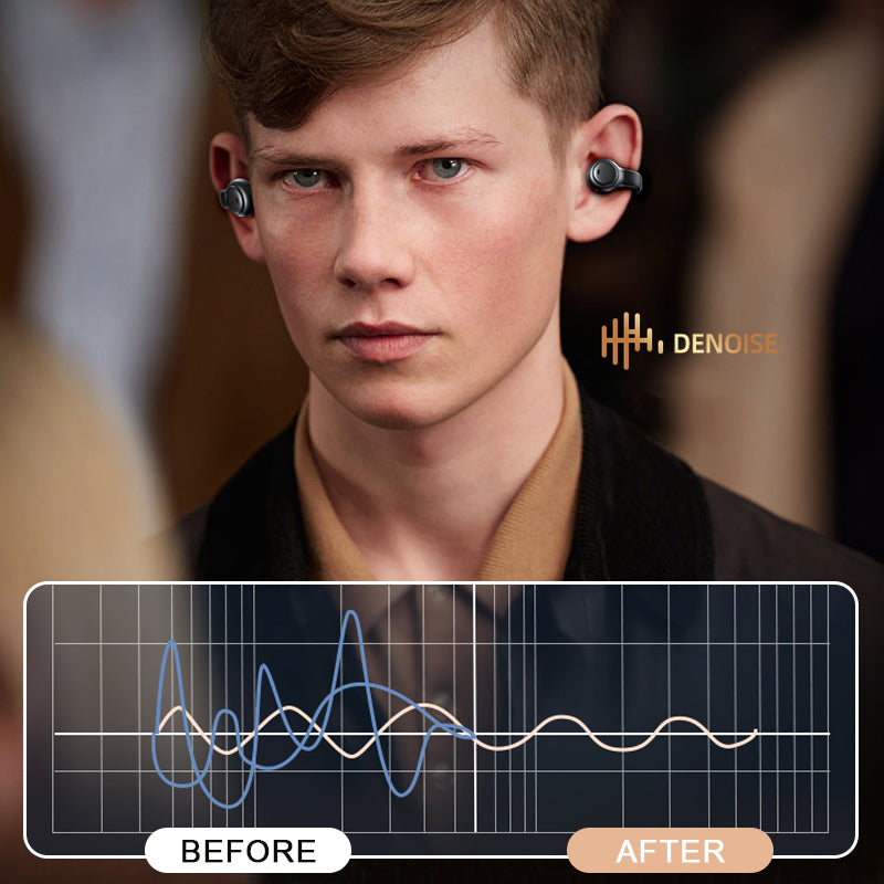 Wireless Ear-Clip Bluetooth Sports Earphones