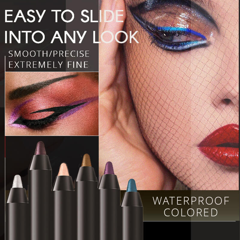 Waterproof Colored Pearlescent Gel Eyeliner